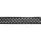 1.5" x 25ft. Black & White Stitch Wired Taffeta Ribbon by Celebrate It®